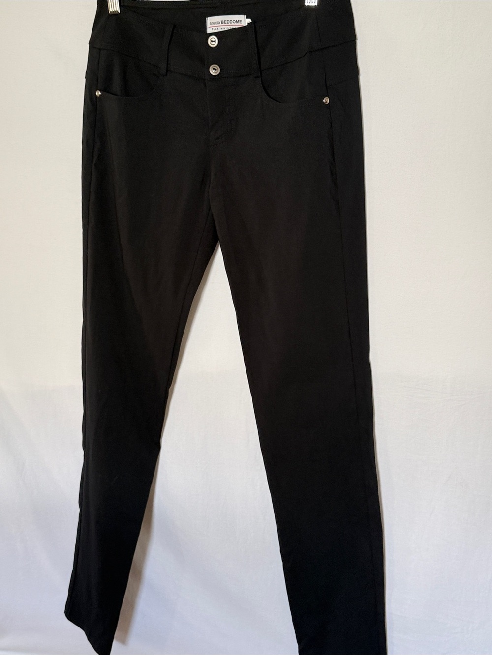 Brenda BEDDOME - Black Skinny Stretch pants